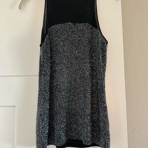 Beaded sleeveless top
